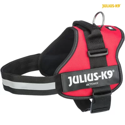 JULIUS K9 Julius&reg;-K9 rouge - Harnais chien T. 2 : 71 - 96 cm - Harnais pour chien