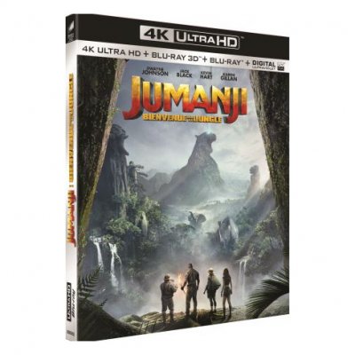 Jumanji : Bienvenue dans la jungle Blu-ray 4K Ultra HD