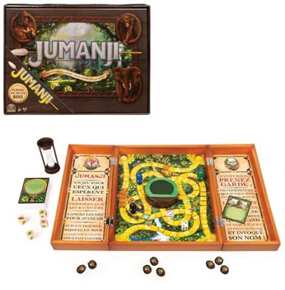 GAMS Jumanji jeu de soci&atilde; t&atilde; plateau en bois 