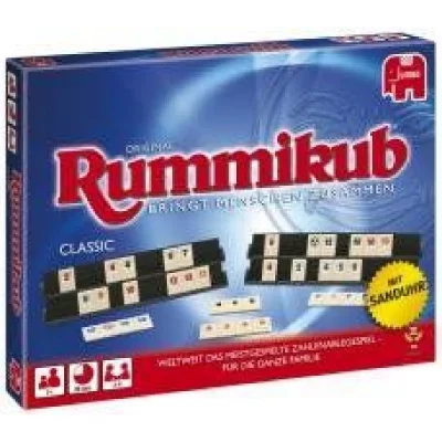 GENERIQUE Jumbo 17571 - Original Classic Rummikub - avec sablier