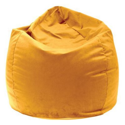 JUMBO BAG  Pouf poire - curry - 14200v-67 - 