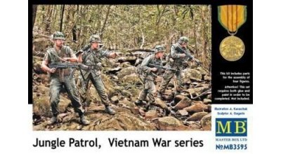 MASTERBOX Jungle Patrol, Vietnam War Series - 1:35e - Master Box Ltd. 
