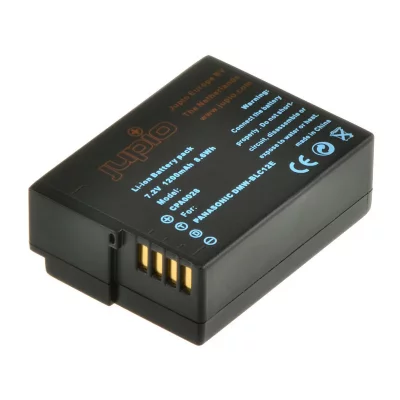 JUPIO  batterie compatible avec panasonic dmw-blc12e