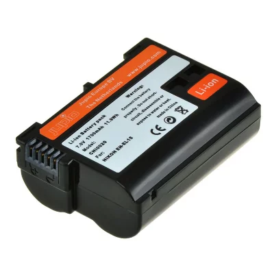 JUPIO  CNI0020 Batterie pour Nikon EN-EL15 Noir