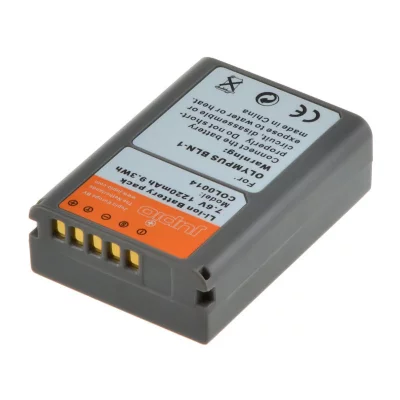 JUPIO  COL0014 Batterie pour Olympus PS-BLN1 Noir