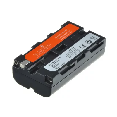 JUPIO  CSO0016 Batterie pour Sony NP-F330 NP-F550 Noir