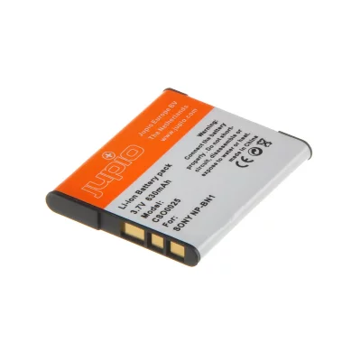 JUPIO  CSO0025 Batterie pour Sony NP-BN1 Noir