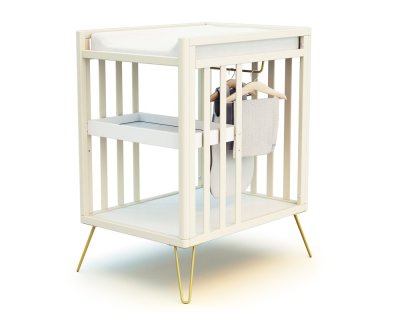 JURABABY  - Table &agrave; langer 2 &eacute;tag&egrave;res ONLY en bois 76 x 56 x 94 cm 