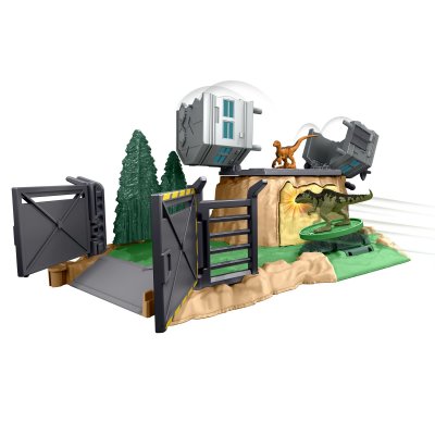 MATTEL Jurassic World - Coffret Mini Fureur Giant Dino - Figurines D'Action