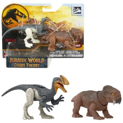 MATTEL Jurassic World Danger Pack Dinosaur Assorted Figure Multicolore