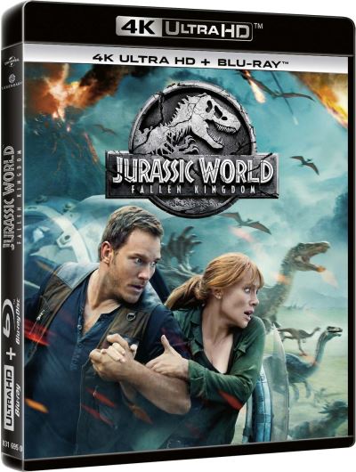 Jurassic World Fallen Kingdom [4K Ultra HD + Blu-ray + Digital]