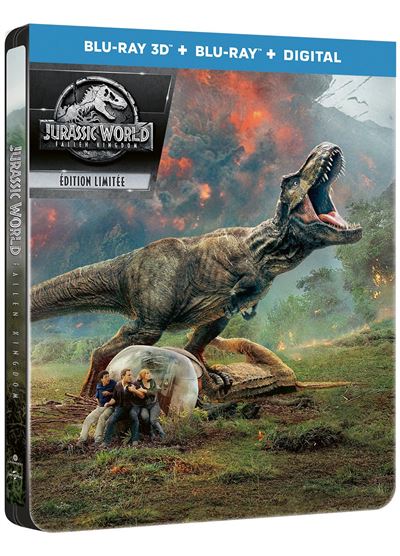 Jurassic World : Fallen Kingdom SteelBook&reg; Blu-ray 3D