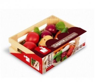 JURATOYS JANOD Juratoys-janod Cagette 12 legumes Bois