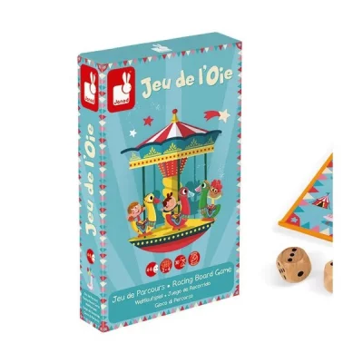 JANOD Juratoys- jeu de l oie carrousel