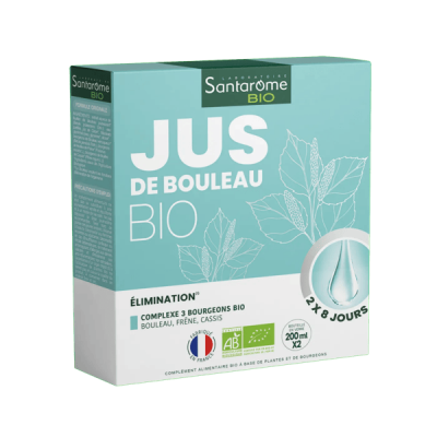 LABORATOIRE SANTAROME Jus De Bouleau Bio 2x200ml Santarome