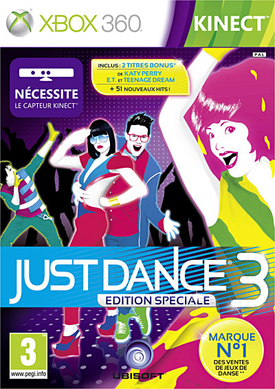 JUST DANCE 3 KINECT + Bonus / Jeu console X360