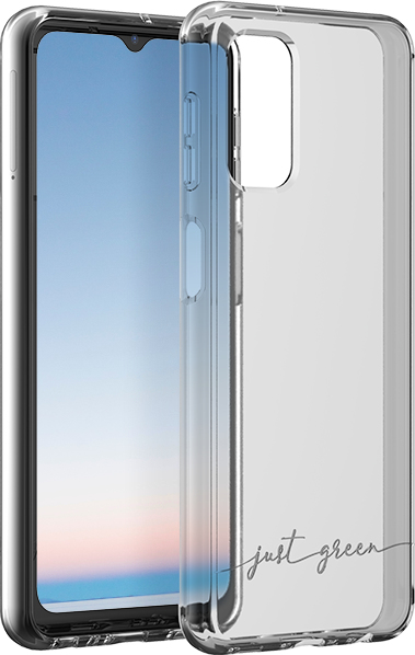 BIGBEN CONNECTED Just Green Coque Bio Galaxy A32 5G Transparente
