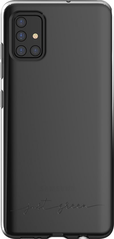 BIGBEN CONNECTED Just Green Coque Semi-Rigide Transparente pour Samsung Galaxy A51