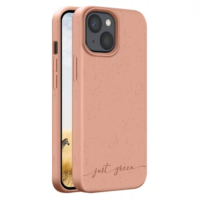 JUST GREEN  jgcovip1354s - coque  bio iphone 13 mini sand
