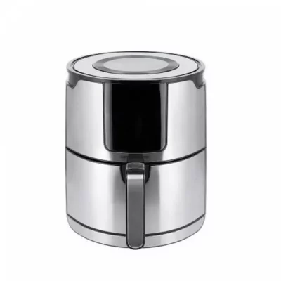 JUST PERFECTO  Friteuse Sans Huile 4L - 1400W - Avec Plaque Grill - Acier