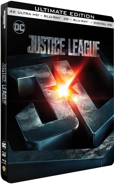 Justice League SteelBook&reg; Blu-ray 4K Ultra HD
