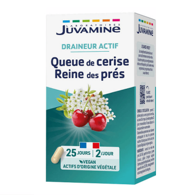 JUVAMINE  PHYTO Queue de cerise - Reine des Pr&eacute;s (50 g&eacute;lules)