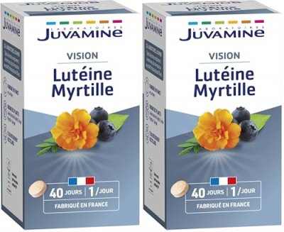 JUVAMINE  - Sant&eacute; des Yeux - Lut&eacute;ine Myrtille - 40 g&eacute;lules