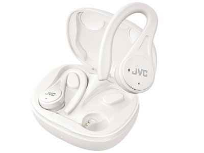 JVC  &Eacute;couteurs Bluetooth sans fil HA-EC25T (Blanc)