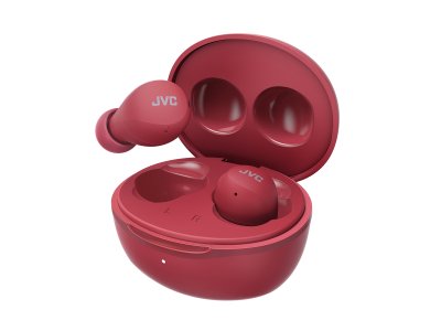 JVC  &Eacute;couteurs boutons  Gumy Mini True Wireless rouges. Couleur: Rouge