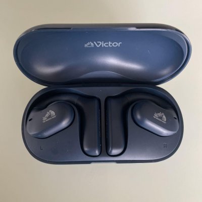 JVC  &Eacute;couteurs sport True Wireless  HA-EC25T-A-U bleus avec Bluetooth. Couleur: Bleu
