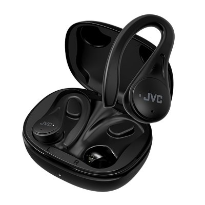 JVC  &Eacute;couteurs sport True Wireless  HA-EC25T-B-U noirs avec Bluetooth. Couleur: Noir