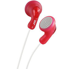 JVC  HA-F14-R-E Ecouteurs intra-auriculaires Rouge