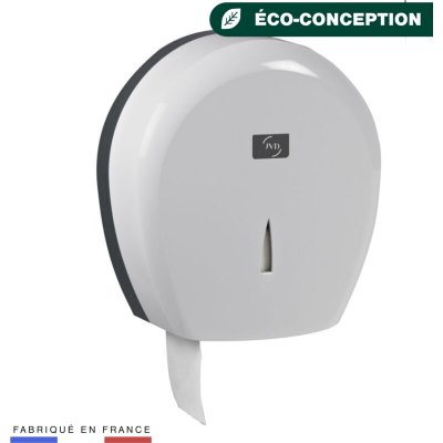 JVD  Distributeur pour Papier Toilette Jumbo Blanc 400 Yaliss