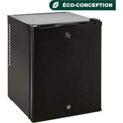 JVD  Minibar Chambre H&ocirc;tel 40L Porte Herm&eacute;tique Pleine Noire