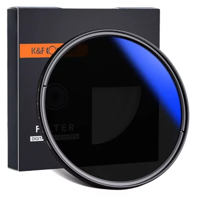 K&F  Filtre Nano C series Variable ND2-400 revetement bleu 77mm