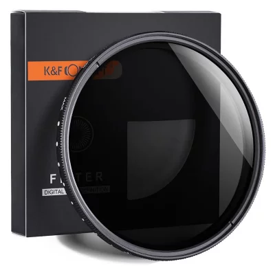 K&F  pour objectif photo filtre nano b series variable nd2-400 43mm 