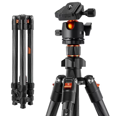 K&F CONCEPT K&F Tr&eacute;pied carbone avec rotule K254C2-BH-36