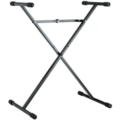 K&M  18962 - Support clavier en X - Noir