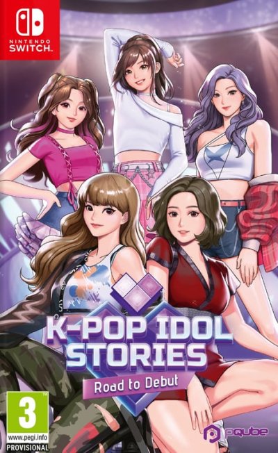 JUST FOR GAMES K-pop Idol Stories Road to Debut Nintendo Switch&trade;