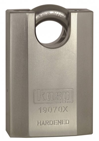 KASP K19070XD Cadenas 70 mm fermeture diff&eacute;rente argent avec serrure &agrave; cl&eacute;