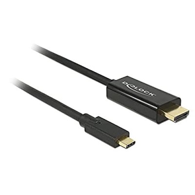 DELOCK Kab usb c > hdmi stecker (4k 30hz) 3 m schwarz  compatible