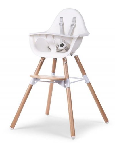 CHILDHOME Kadolis Chaise Evolu 2 Naturel/Blanc