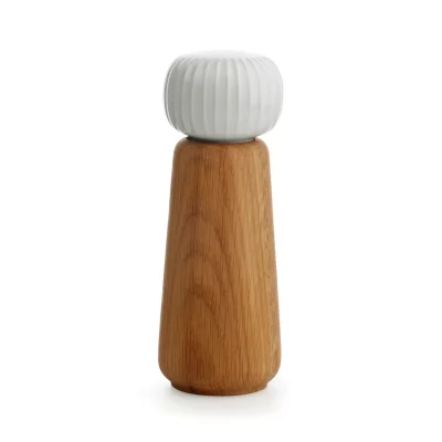 KAHLER DESIGN K&auml;hler Design - Hammersh&oslash;i Moulin &agrave; sel et &agrave; poivre, grand, blanc