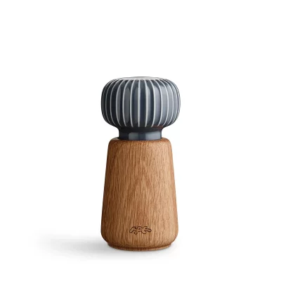 KAHLER DESIGN K&auml;hler Design - Hammersh&oslash;i Moulin &agrave; sel et &agrave; poivre, petit, anthracite