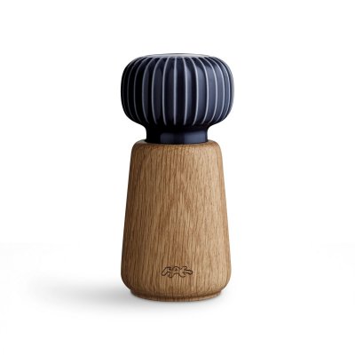 KAHLER DESIGN K&auml;hler Design - Hammersh&oslash;i Moulin &agrave; sel et &agrave; poivre, petit, indigo