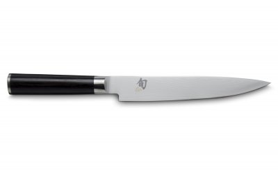 KAI  Shun Classic Small Slicing Knife 18 Cm Noir,Argent&eacute;