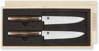 KAI  Shun Premier Tim M&auml;lzer / TDMS-400 Couteau &agrave; steak 2 pi&egrave;ces