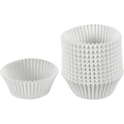 KAISER  2055947 Moule &agrave; G&acirc;teau Blanc 7 cm 200 Pi&egrave;ces
