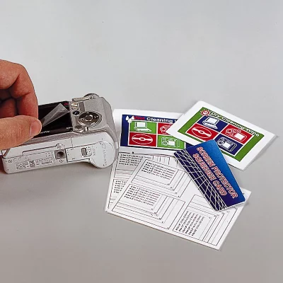 KAISER  6076 Protection Ecran LCD 10x8cm 3 Feuilles