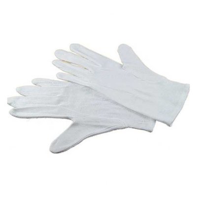 KAISER  6367 Cotton Gloves For Photography 3 Units Blanc